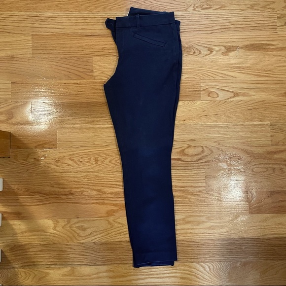 GAP Navy Slim Ankle Pants - Picture 1 of 2
